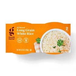 Long Grain White Rice Cup - 8.8oz/2ct - Good & Gather™