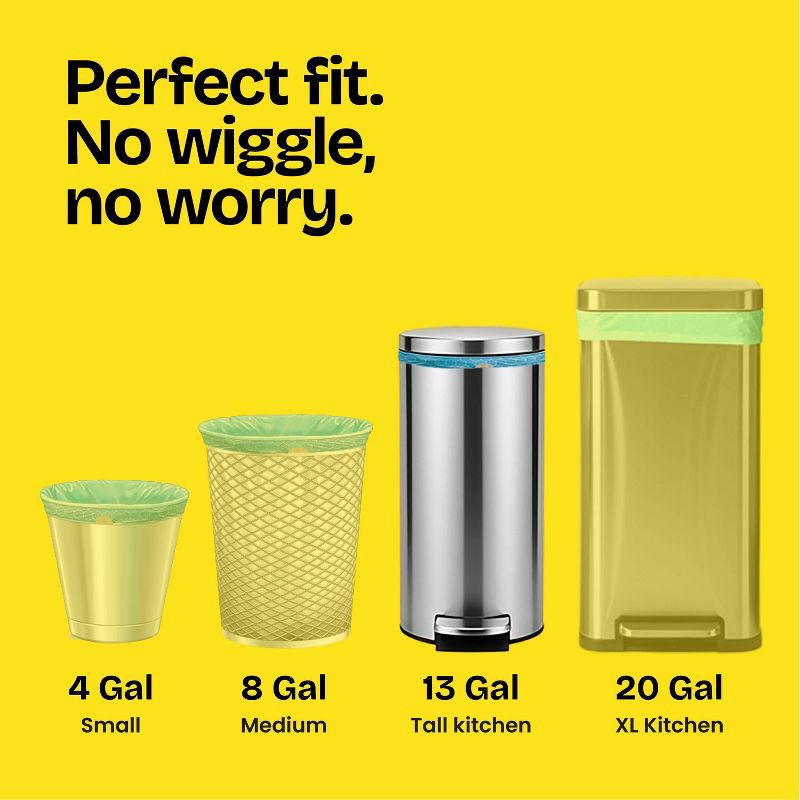 slide 9 of 12, Glad ForceFlex MaxStrength Bahama Bliss Drawstring Trash Bags - Febreze Freshness - 13gal - 45ct, 45 ct; 13 gal