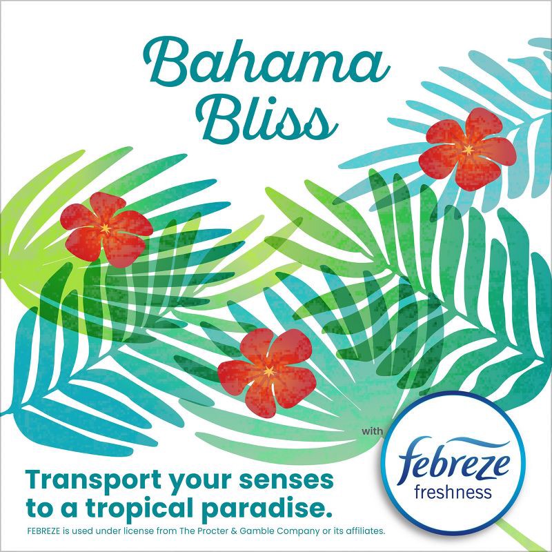 slide 4 of 12, Glad ForceFlex MaxStrength Bahama Bliss Drawstring Trash Bags - Febreze Freshness - 4gal - 34ct, 34 ct; 4 gal