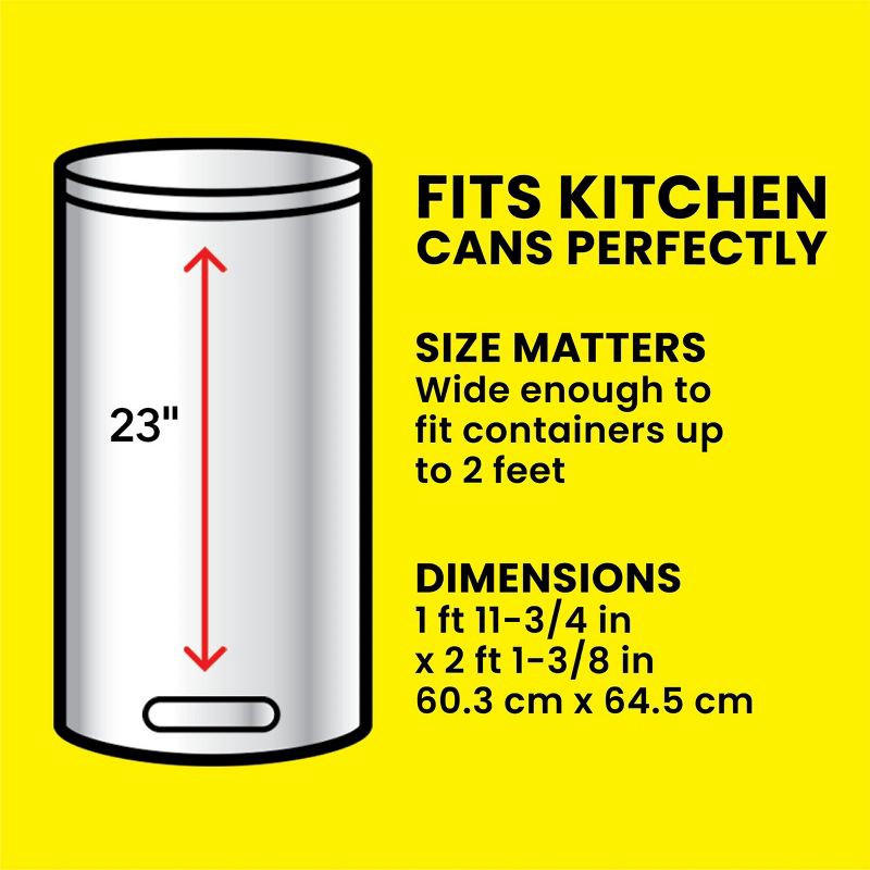 slide 9 of 11, Glad ForceFlex Drawstring Trash Bags - Febreze Fresh - 13gal/140ct, 13 gal, 140 ct