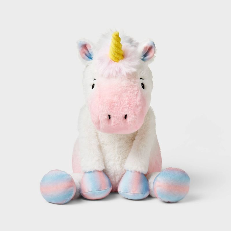slide 1 of 4, 11.5" Ombre Unicorn Stuffed Animal - Gigglescape™, 1 ct