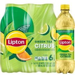 Lipton RTD Lipton Green Tea - 6pk/16.9 fl oz Bottles