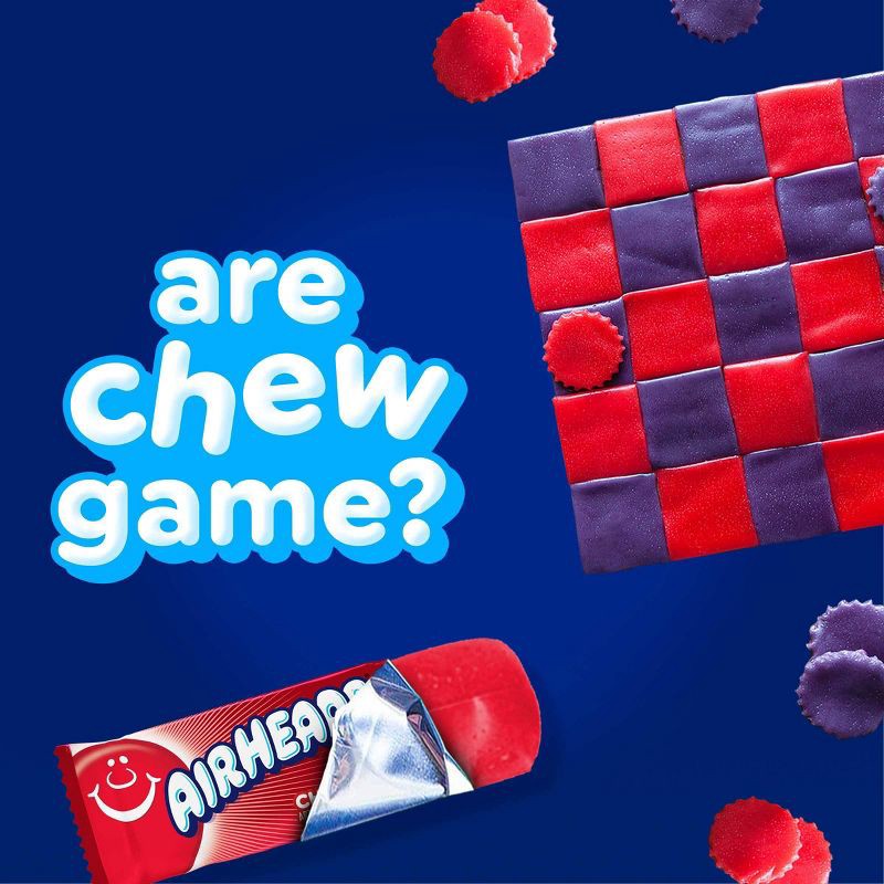 slide 6 of 8, Airheads Mini Bars Gusset Bags Chewy Candy - 10oz, 10 oz