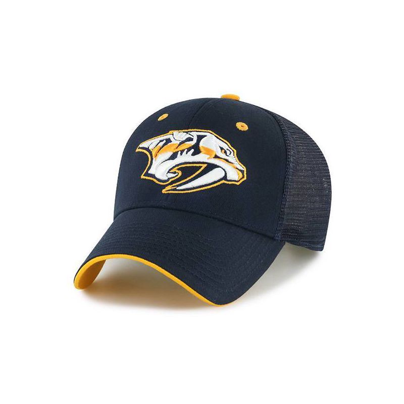 slide 1 of 2, NHL Nashville Predators Money Maker Mesh Hat: Adjustable Snapback with Team Logo, 1 ct