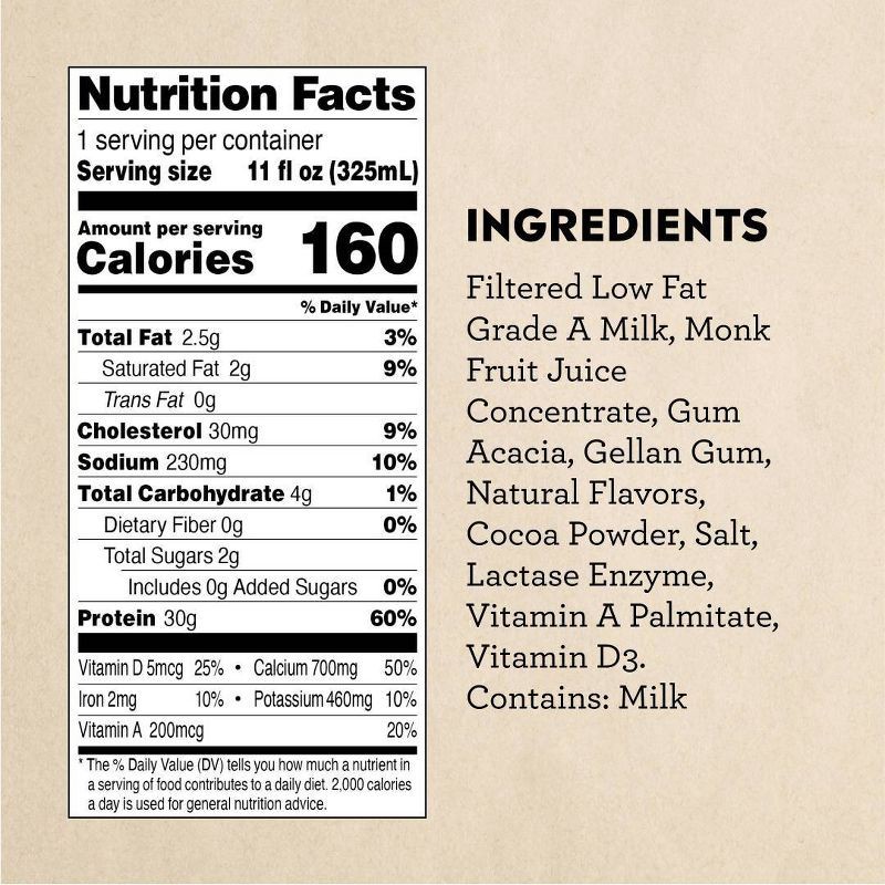 slide 2 of 8, Pioneer Pastures High Protein Nutritional Milkshake Chocolate Non-Caffeinated - 44 fl oz/4pk, 4 ct; 44 fl oz
