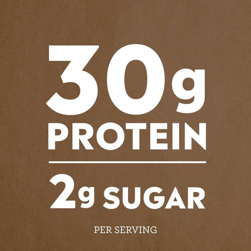 slide 4 of 8, Pioneer Pastures High Protein Nutritional Milkshake Chocolate Non-Caffeinated - 44 fl oz/4pk, 4 ct; 44 fl oz