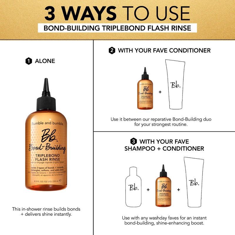 slide 10 of 10, Bumble and Bumble Bond-Building Starter Set - 6oz - Ulta Beauty, 6 oz