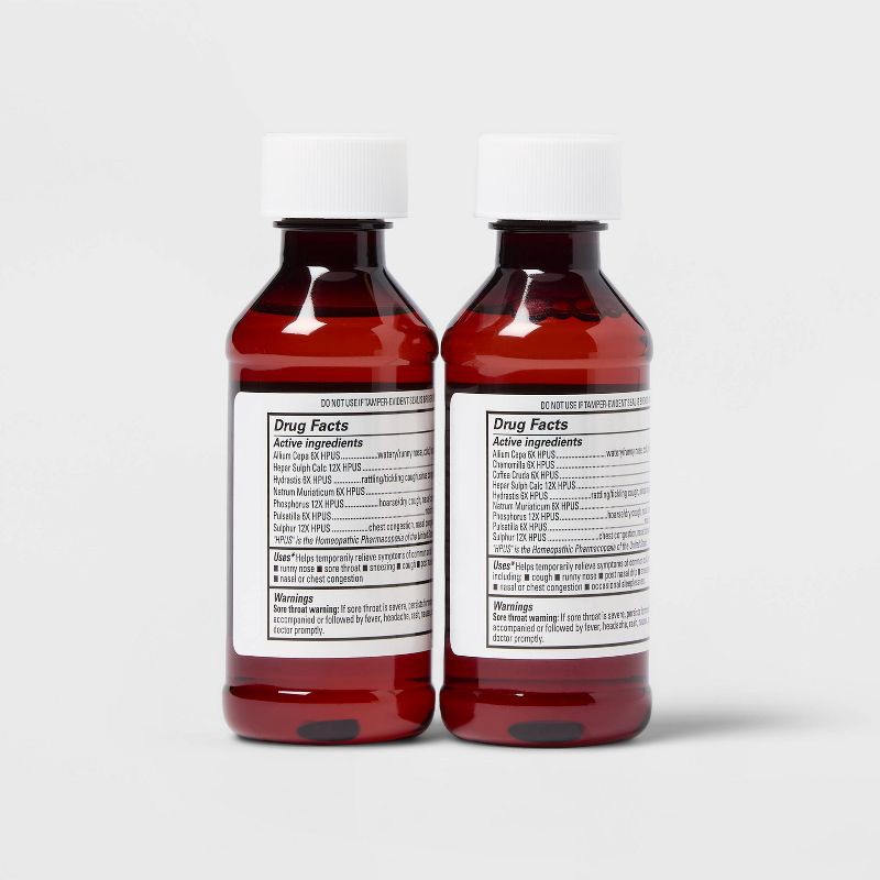 slide 5 of 6, Children's Cough and Cold Combo Pack Liquid - Day and Night - 8 fl oz - up&up™, 8 fl oz
