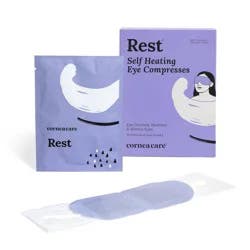 CorneaCare Rest Self-Heating Eye Masks for Dry Eye Relief - Warm Compress, Preservative & Fragrance Free - 15ct