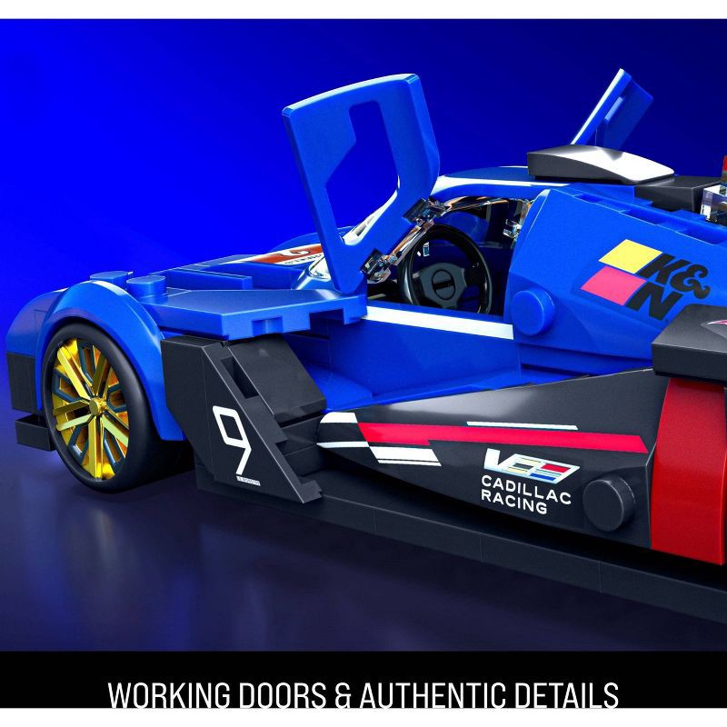 slide 6 of 6, Mattel Brick Shop Hot Wheels Cadillac Project GTP Hypercar Building Toy Kit for Collectors - 236pc, 236 ct