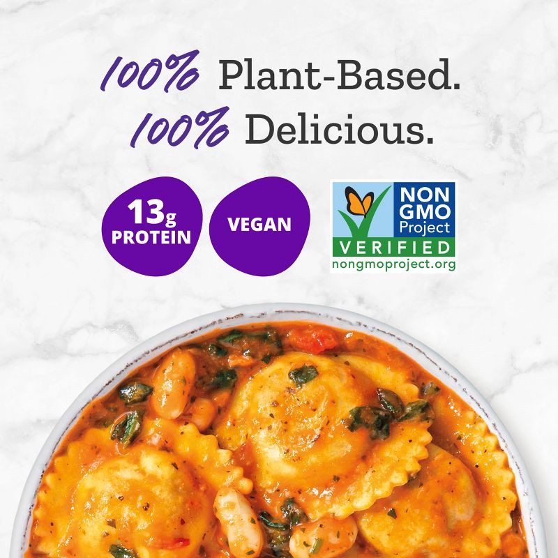 slide 3 of 7, Purple Carrot Frozen Vegan Plant Based Portobello Mushroom Ravioli - 10.75oz, 10.75 oz