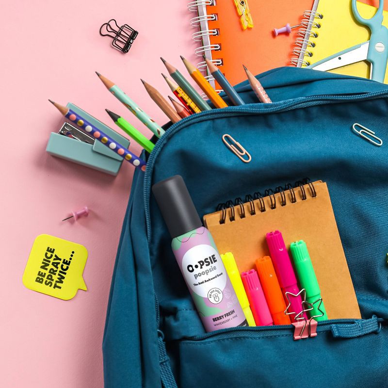 slide 5 of 7, Oopsie Poopsie Toilet Odor Eliminator Toilet Spray - Berry Fresh - 2 fl oz, 2 fl oz