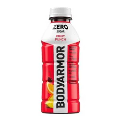 BODYARMOR ZERO Fruit Punch - 16 fl oz Bottle