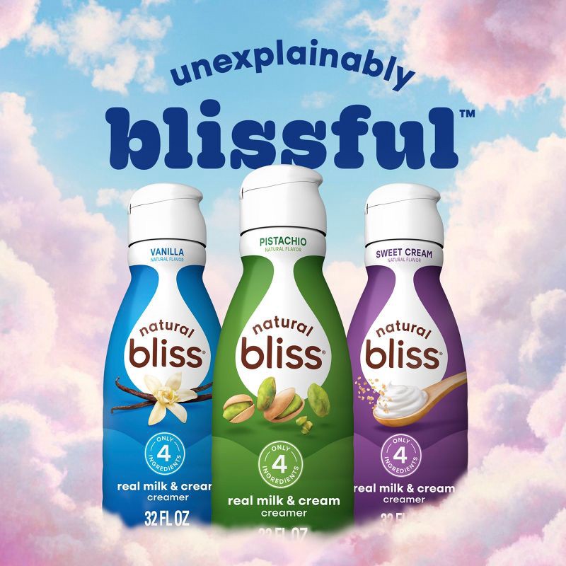 slide 6 of 8, Natural Bliss Pistachio Coffee Creamer - 32 fl oz, 32 fl oz
