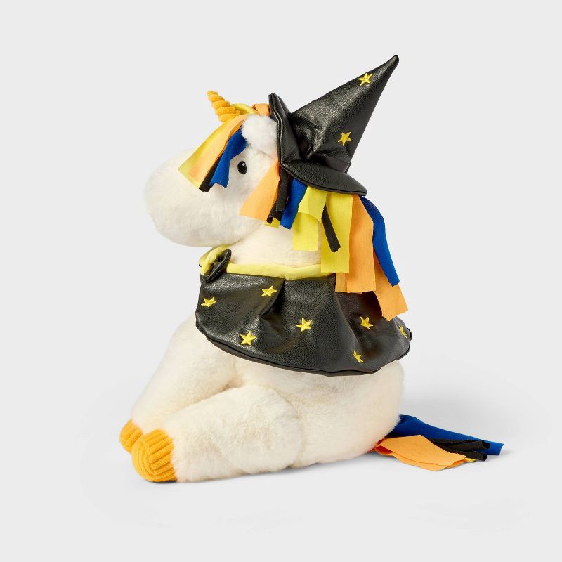 slide 2 of 3, 13" Unicorn Witch Stuffed Animal - Gigglescape™, 1 ct