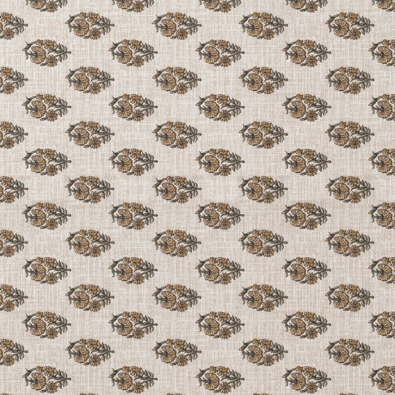 slide 1 of 4, Floral Stamp Wheat Peel and Stick Wallpaper - Threshold™, 1 ct