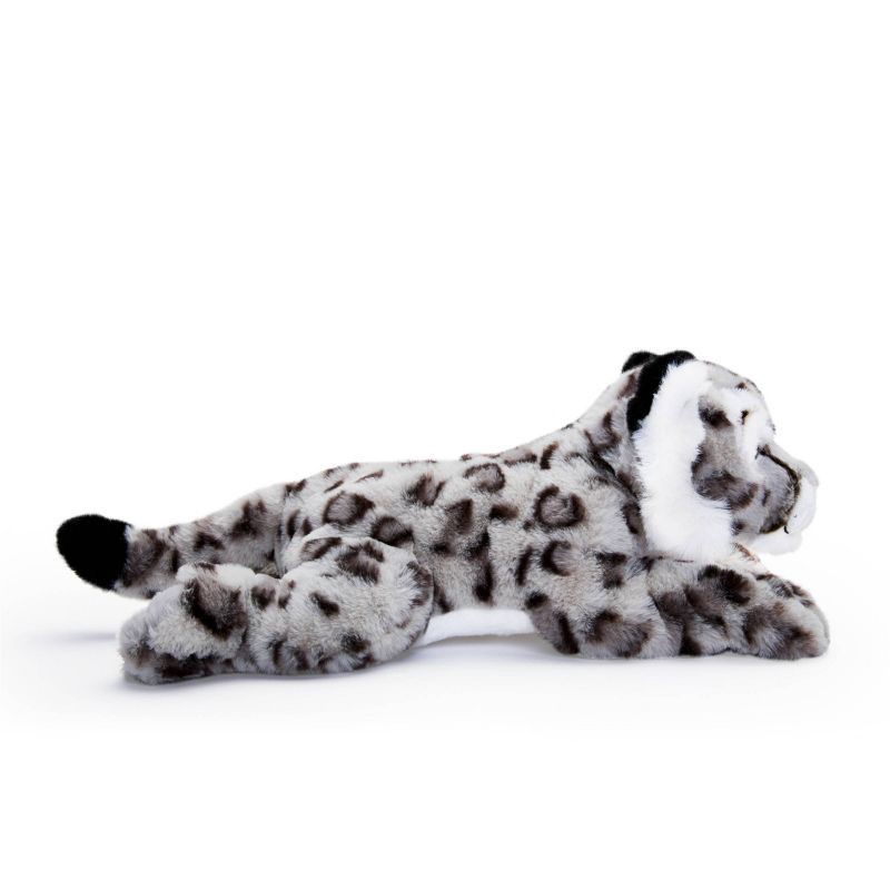 slide 4 of 7, FAO Schwarz 15” Adopt-A-Pets Snow Leopard Plush, 1 ct