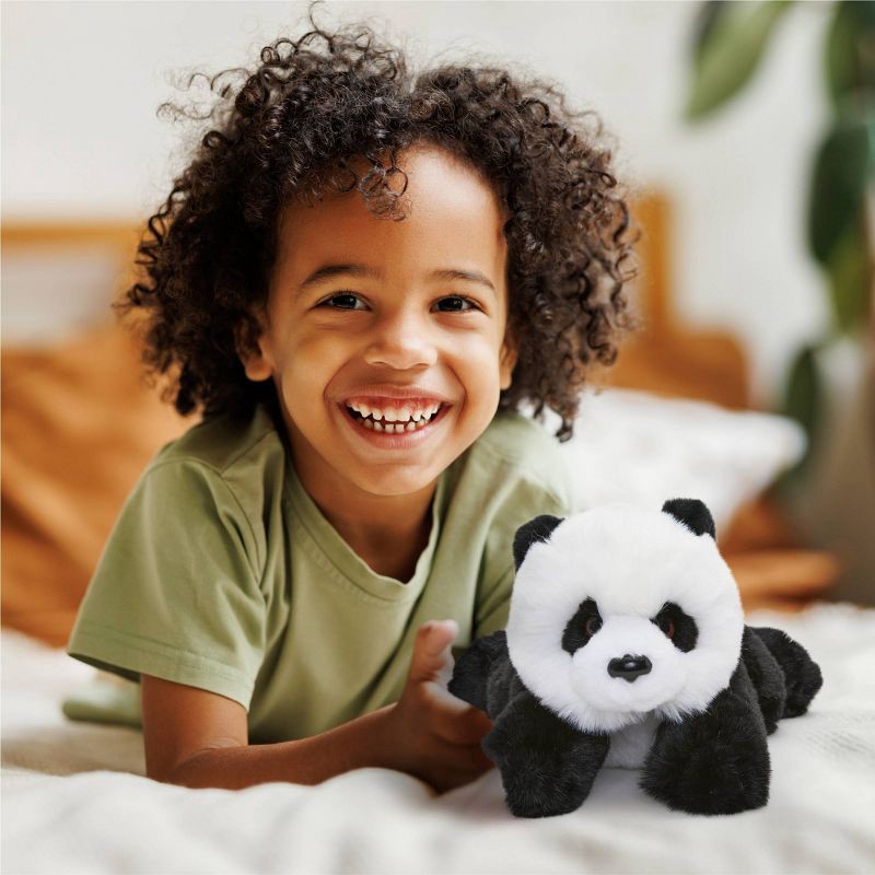 slide 2 of 7, FAO Schwarz 15” Adopt-A-Pets Plush Panda, 1 ct