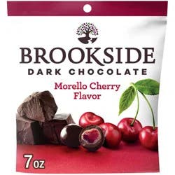 Brookside Dark Chocolate and Morello Cherry Snacking Chocolate Candy - 7oz