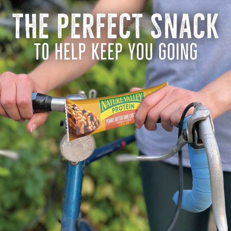 slide 5 of 7, Nature Valley Chewy Snack Bars Peanut Butter Dark Chocolate - 28.4oz/20ct, 28.4 oz, 20 ct