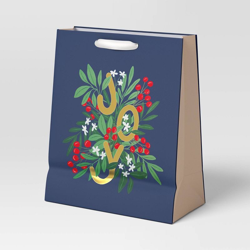 slide 1 of 3, 6ct Tissue and Joy Large Cub Christmas Gift Bag Bundle - Wondershop™, 6 ct