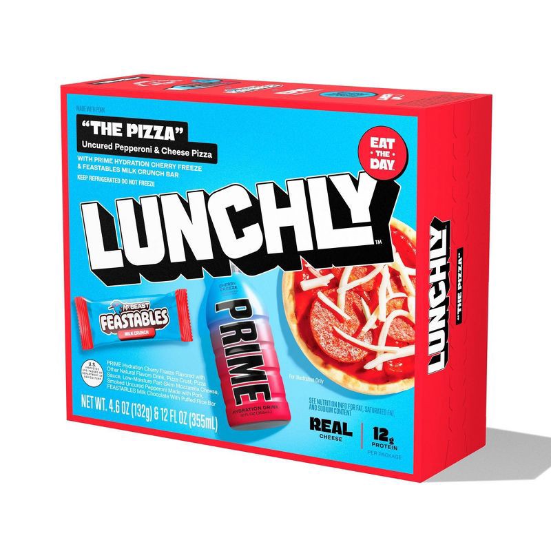 slide 2 of 6, Lunchly "The Pizza" Meal Kit - 16.6oz, 16.6 oz