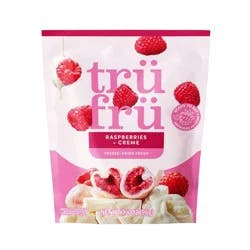 Tru Fru Freeze Dried Raspberries & Crème - 3.4 oz