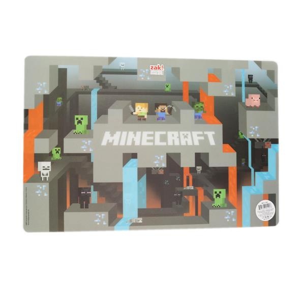 slide 1 of 1, Zak! Designs Minecraft Placemat, 1 ct