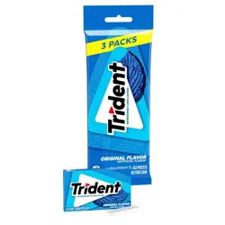 Trident Original Chewing Gums - 2.816oz/3pk