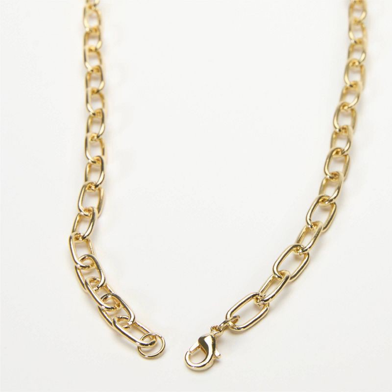 slide 2 of 5, FAO Schwarz Charm Squad Gold Necklace, 1 ct