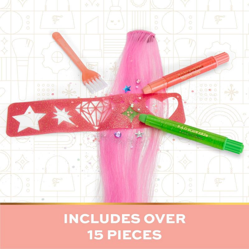slide 2 of 3, FAO Schwarz Hair Dazzle Design 20pc Set, 20 ct