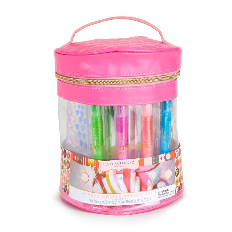 slide 3 of 3, FAO Schwarz Hair Dazzle Design 20pc Set, 20 ct
