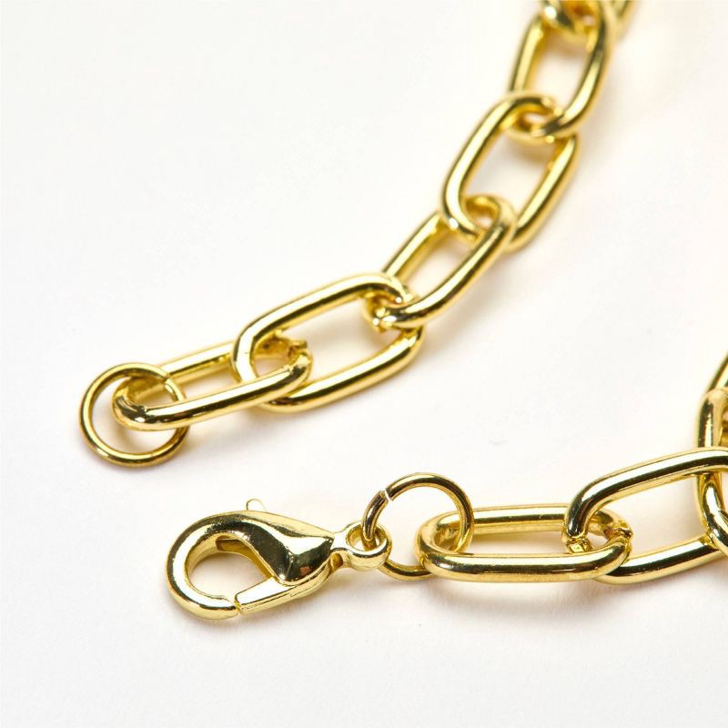 slide 2 of 5, FAO Schwarz Charm Squad Gold Bracelet, 1 ct