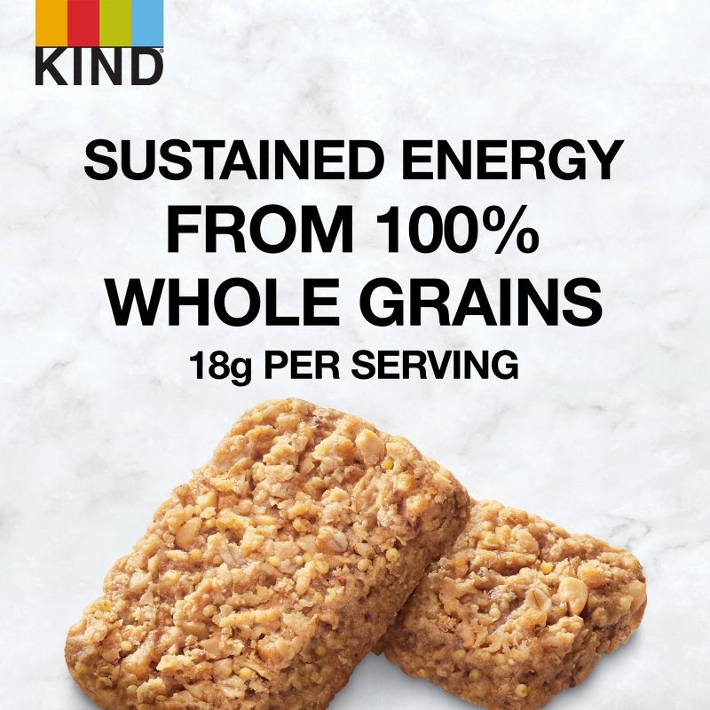 slide 7 of 8, KIND Caramel Peanut Breakfast Nutrition Bars - 10.58oz/6ct, 10.58 oz, 6 ct