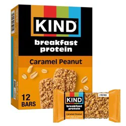 KIND Caramel Peanut Breakfast Nutrition Bars - 10.58oz/6ct