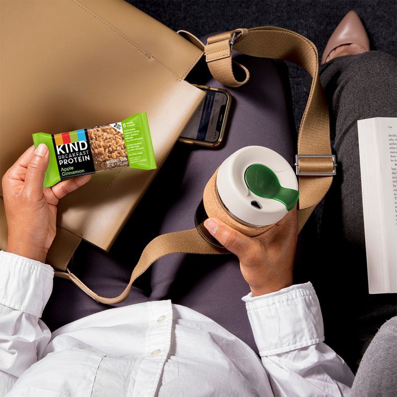 slide 3 of 7, KIND Apple Cinnamon Breakfast Nutrition Bars - 10.58oz/6ct, 10.58 oz, 6 ct