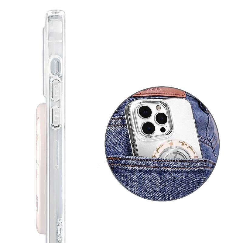 slide 5 of 6, VELVET CAVIAR MagSafe Grip Ring - Coffee Please: Cell Phone Charm Accessory, 1 ct