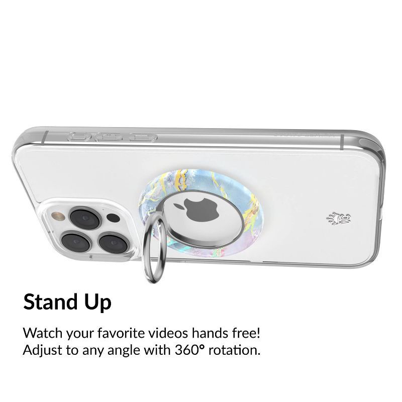 slide 3 of 6, VELVET CAVIAR MagSafe Grip Ring - Holo Moonstone, 1 ct