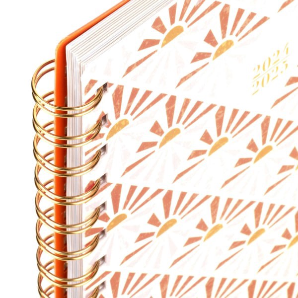 slide 4 of 10, 2024-2025 Cambridge Sunbeams Weekly/Monthly Academic Planner, 5-1/2"" X 8-1/2"", Orange, July 2024 To June 2025, 1716-200A, 1 ct