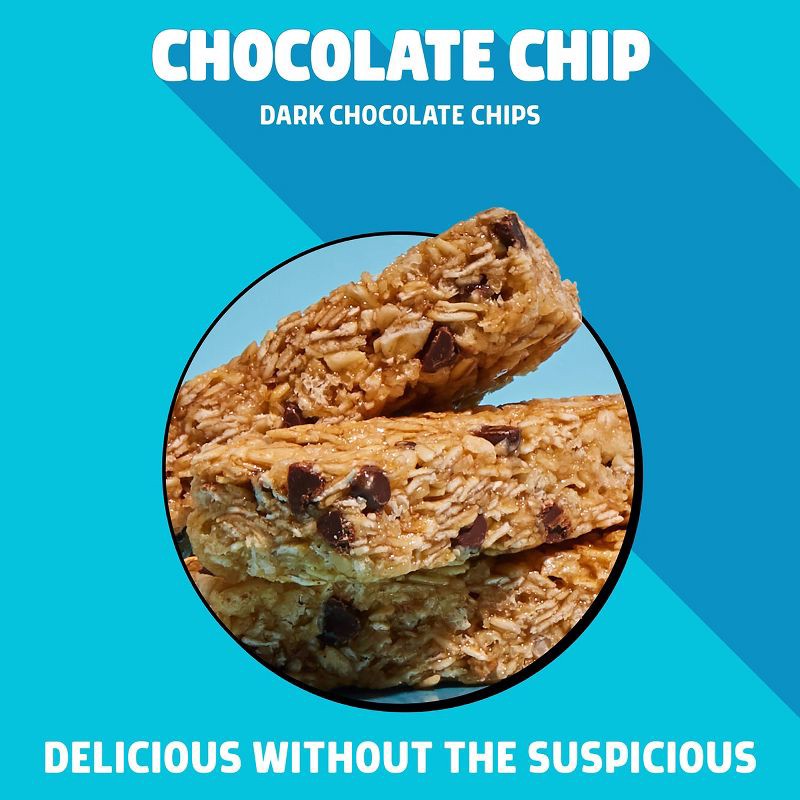 slide 4 of 7, JUNKLESS Chocolate Chip Chewy Granola Bars - 6.6oz/6ct, 6 ct; 6.6 oz