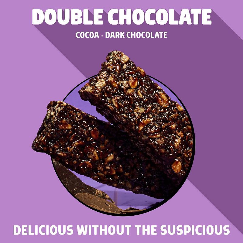slide 4 of 7, JUNKLESS Double Chocolate Chewy Granola Bars - 6.6oz/6ct, 6 ct; 6.6 oz