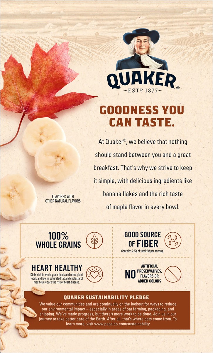 slide 7 of 8, Quaker Instant Oatmeal, 8 ct