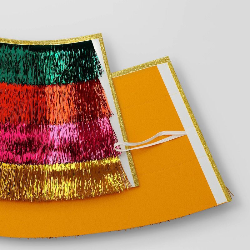slide 4 of 5, Christmas Roll Up Tinsel Collar - Wondershop™, 1 ct