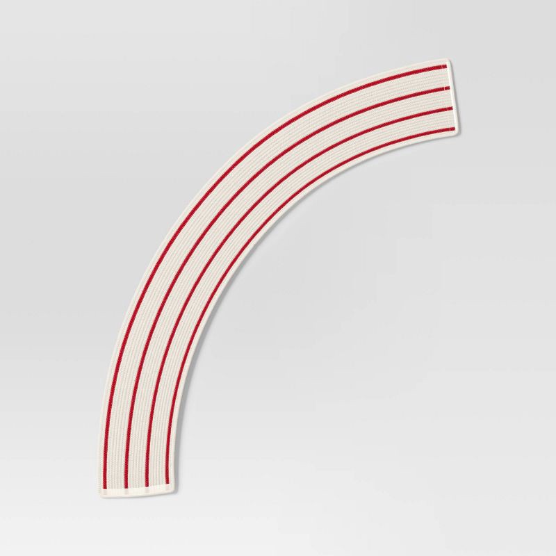 slide 5 of 5, Roll Up Christmas Tree Collar Red/White Stripe - Wondershop™, 1 ct