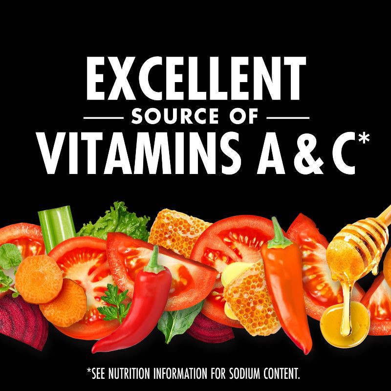 slide 4 of 11, V8 Juice Red Hot Honey Juice - 46 fl oz Bottle, 46 fl oz