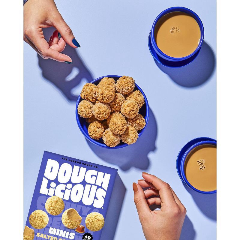 slide 4 of 5, Doughlicious Frozen Salted Caramel Cookie Dough - 12pk/5.07 fl oz, 12 ct, 5.07 fl oz