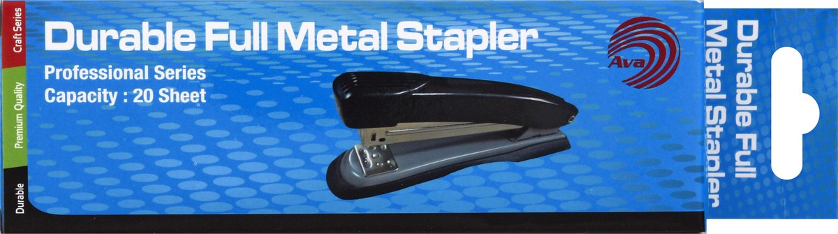 slide 4 of 9, AVA Durable Full Metal Stapler 1 ea, 1 ea