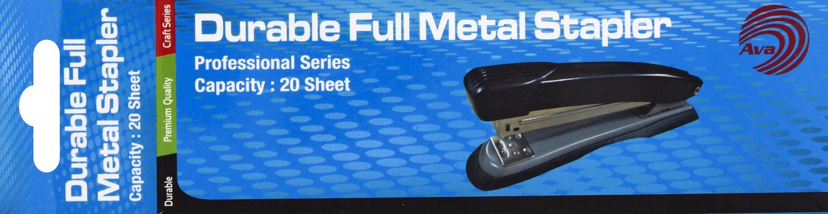 slide 7 of 9, AVA Durable Full Metal Stapler 1 ea, 1 ea