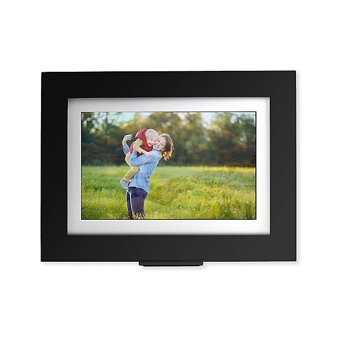 slide 1 of 4, Brookstone PhotoShare Friends and Family Medium Smart Frame - Black, 1 ct