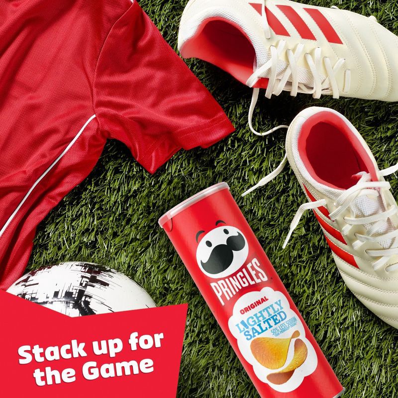 slide 4 of 10, Pringles Lightly Salted Potato Crisps Chips - 5.2oz, 5.2 oz